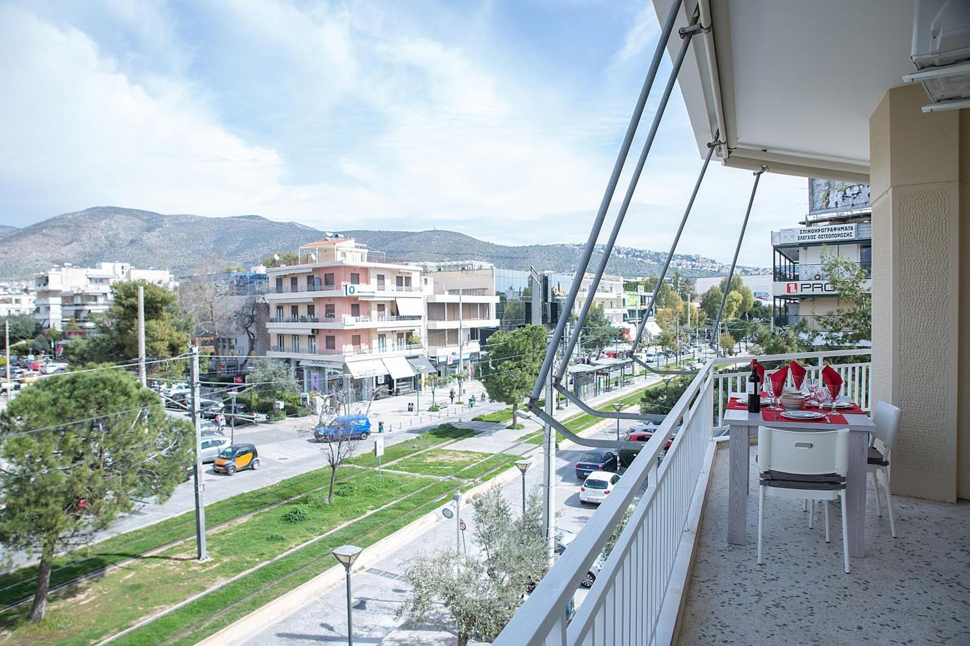 Apartment In Glyfada Center Aten Exteriör bild